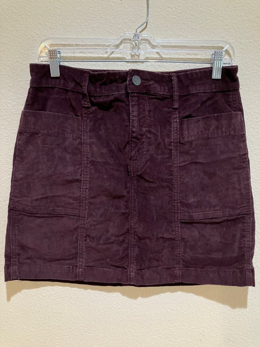 Old Navy Corduroy Mini Skirt in Dark Brown Size 6